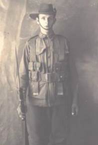 Edward King WW1 from Kings Point NSW
