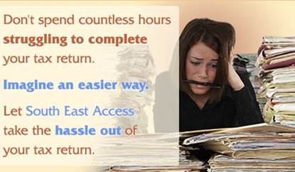 South East Access Ulladulla for your personal tax return