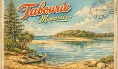 Tabourie Memories Old Lake Tabourie Post Card