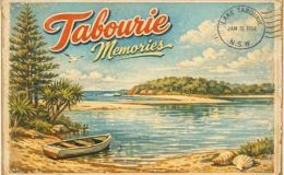Tabourie Memories Old Lake Tabourie Post Card