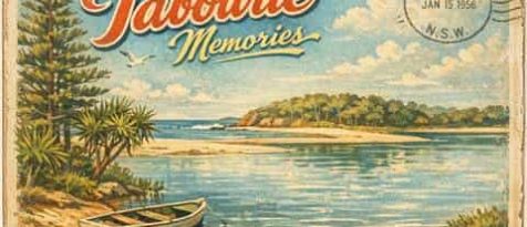 Tabourie Memories Old Lake Tabourie Post Card